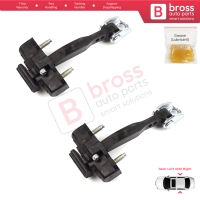 2 Pieces Rear Door Hinge Stop Check Strap Limiter for Fiat 500L 351 352 2012-2022 51883509