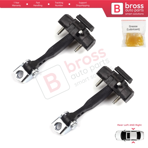2 Pieces Rear Door Hinge Stop Check Strap Limiter for Fiat 500L 351 352 2012-2022 51883509