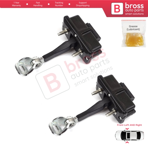 2 Pieces Front Door Hinge Stop Check Strap Limiter for Fiat Punto Evo Grande Punto 199 51961550
