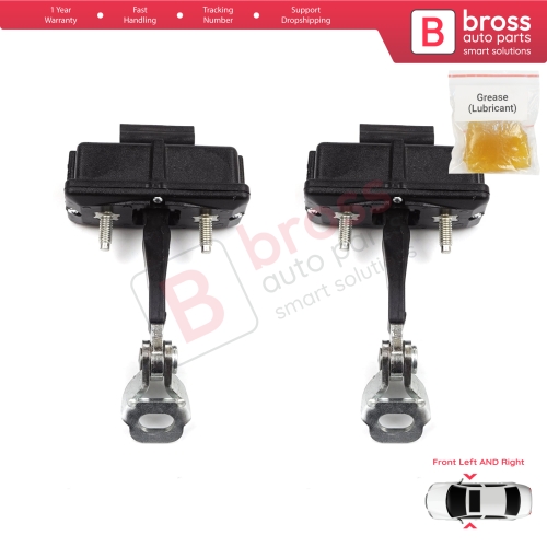 2 Pieces Front Door Hinge Stop Check Strap Limiter for Fiat Punto Evo Grande Punto 199 51961550