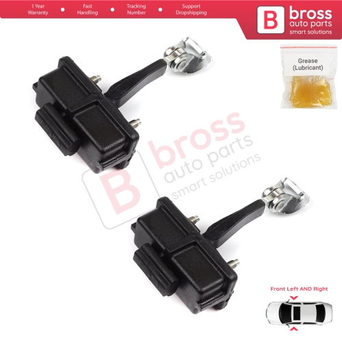 2 Pieces Front Door Hinge Stop Check Strap Limiter for Fiat Punto Evo Grande Punto 199 51961550