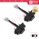 2 Pieces Rear Door Hinge Stop Check Strap Limiter for Fiat Punto Evo Grande Punto 199 51961552
