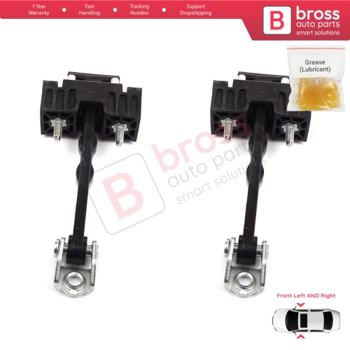2 Pieces Front Door Hinge Stop Check Strap Limiter for Fiat Bravo 198 Lancia Delta MK3 844 2008-2014 51751732