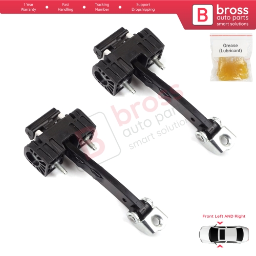 2 Pieces Front Door Hinge Stop Check Strap Limiter for Fiat Bravo 198 Lancia Delta MK3 844 2008-2014 51751732