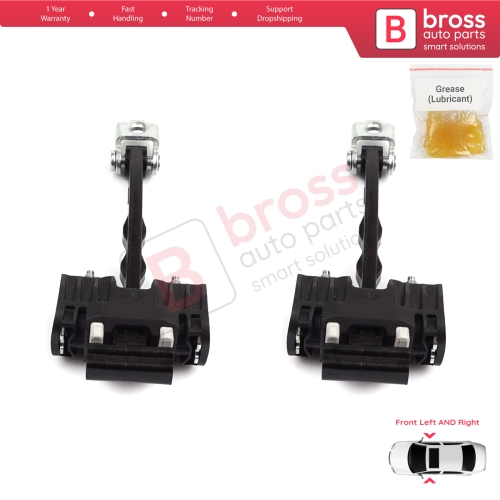 2 Pieces Front Door Hinge Stop Check Strap Limiter for Fiat Bravo 198 Lancia Delta MK3 844 2008-2014 51751732