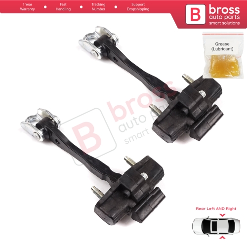 2 Pieces Rear Door Hinge Stop Check Strap Limiter for Fiat Bravo 198 Lancia Delta MK3 844 2008-2014 51805582