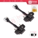 2 Pieces Rear Door Hinge Stop Check Strap Limiter for Fiat Bravo 198 Lancia Delta MK3 844 2008-2014 51805582