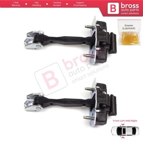 2 Pieces Front Door Hinge Stop Check Strap Limiter for Fiat 500X 334 2014-On 51939940