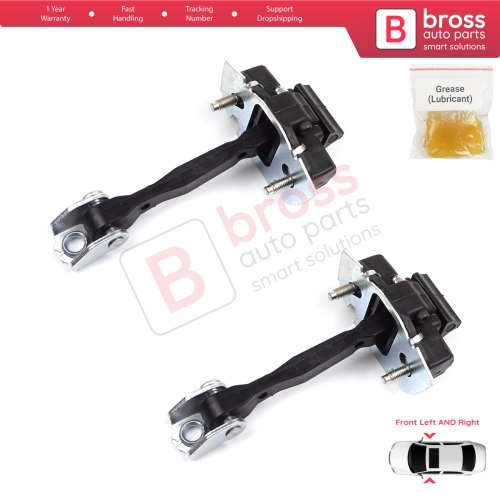 2 Pieces Front Door Hinge Stop Check Strap Limiter for Fiat 500X 334 2014-On 51939940