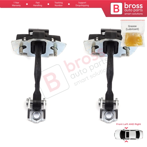 2 Pieces Front Door Hinge Stop Check Strap Limiter for Fiat 500X 334 2014-On 51939940
