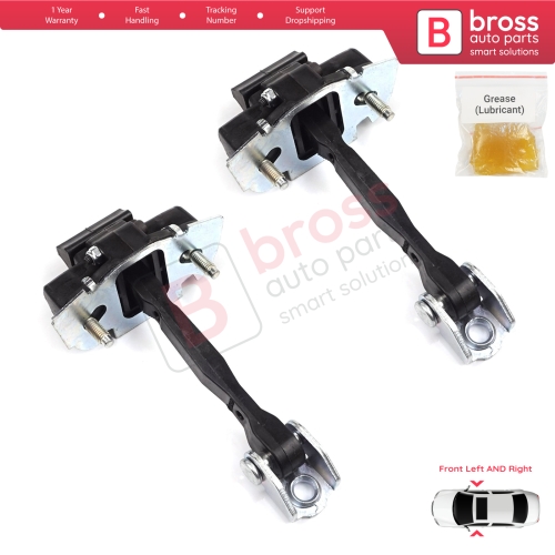 2 Pieces Front Door Hinge Stop Check Strap Limiter for Fiat 500X 334 2014-On 51939940