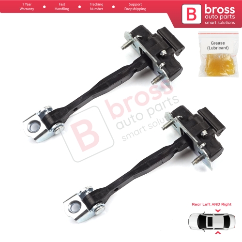 2 Pieces Rear Door Hinge Stop Check Strap Limiter for Fiat 500X 334 2014-On 51939944