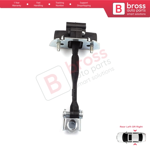 Rear Door Hinge Stop Check Strap Limiter for Fiat 500X 334 2014-On 51939944