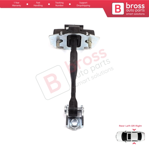 Rear Door Hinge Stop Check Strap Limiter for Fiat 500X 334 2014-On 51939944