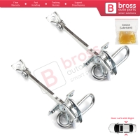 2 Pieces Rear Door Hinge Stop Check Strap Limiter for Fiat Panda MK2 169 2003-2012 46826530
