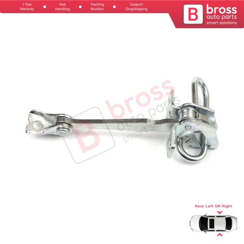 Rear Door Hinge Stop Check Strap Limiter for Fiat Panda MK2 169 2003-2012 46826530