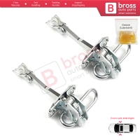 2 Pieces Front Door Hinge Stop Check Strap Limiter for Fiat Idea Lancia Musa 350 2004-2012 51795854
