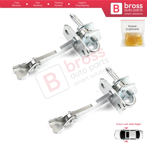 2 Pieces Front Door Hinge Stop Check Strap Limiter for Fiat Idea Lancia Musa 350 2004-2012 51795854