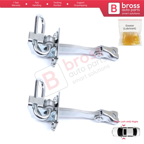 2 Pieces Front Door Hinge Stop Check Strap Limiter for Fiat Idea Lancia Musa 350 2004-2012 51795854