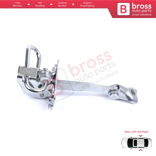 Rear Door Hinge Stop Check Strap Limiter for Fiat Idea Lancia Musa 350 2004-2012 51782471