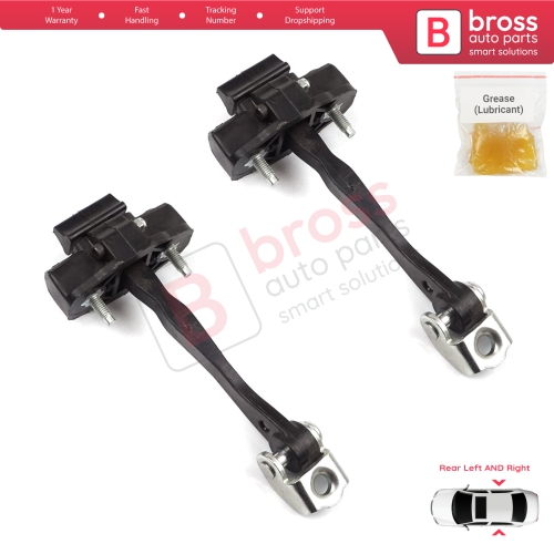 2 Pieces Rear Door Hinge Stop Check Strap Limiter for Alfa Romeo Giulietta 940 2010-2020 50521442	