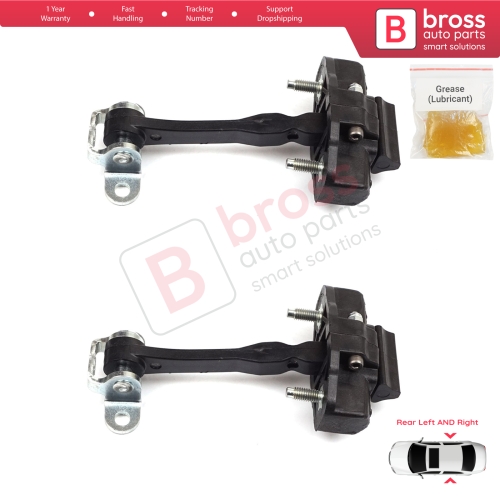2 Pieces Rear Door Hinge Stop Check Strap Limiter for Alfa Romeo 159 939 2004–2011 50510941