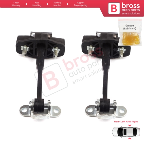2 Pieces Rear Door Hinge Stop Check Strap Limiter for Alfa Romeo 159 939 2004–2011 50510941