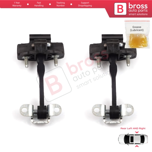 2 Pieces Rear Door Hinge Stop Check Strap Limiter for Alfa Romeo 159 939 2004–2011 50510941