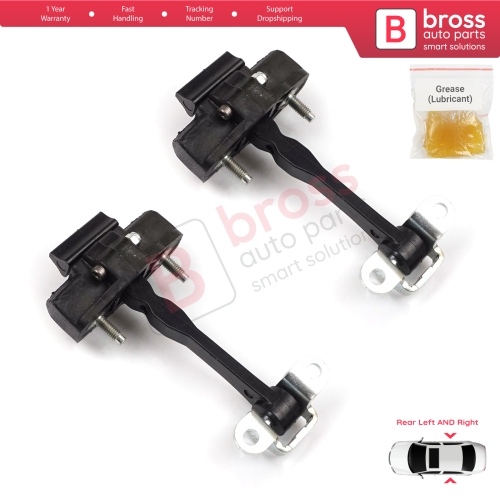 2 Pieces Rear Door Hinge Stop Check Strap Limiter for Alfa Romeo 159 939 2004–2011 50510941