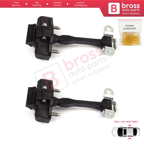 2 Pieces Rear Door Hinge Stop Check Strap Limiter for Alfa Romeo 159 939 2004–2011 50510941