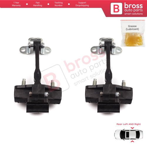 2 Pieces Rear Door Hinge Stop Check Strap Limiter for Alfa Romeo 159 939 2004–2011 50510941
