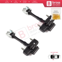 2 Pieces Door Hinge Stop Check Strap Limiter for Alfa Romeo MiTo 955 2008–2018 3-Door HB 50509095