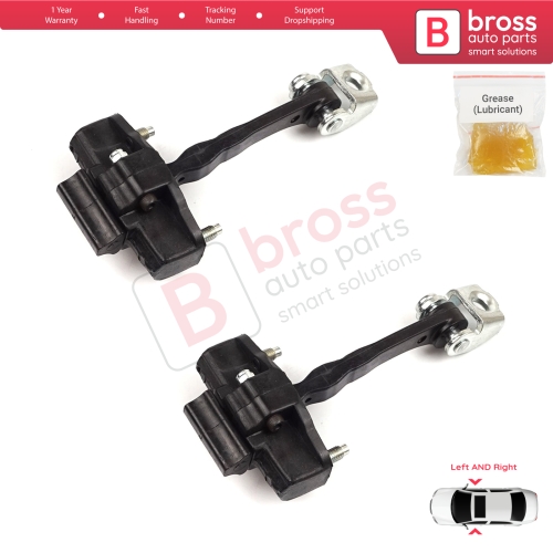 2 Pieces Door Hinge Stop Check Strap Limiter for Alfa Romeo MiTo 955 2008–2018 3-Door HB 50509095
