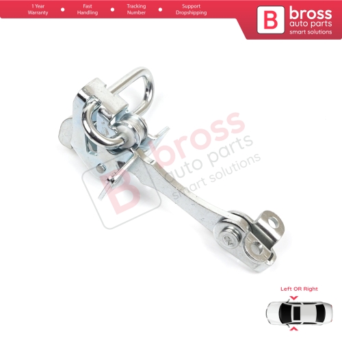 Door Hinge Stop Check Strap Limiter for Lancia Ypsilon MK2 843 2003–2011 3-Door HB 51758391