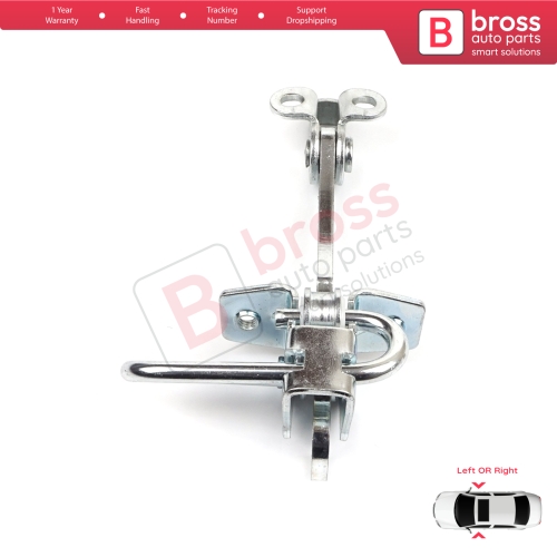 Door Hinge Stop Check Strap Limiter for Lancia Ypsilon MK2 843 2003–2011 3-Door HB 51758391