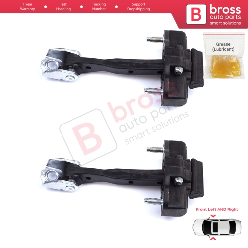 2 Pieces Front Door Hinge Stop Check Strap Limiter for Lancia Ypsilon MK3 846 312 2011-2024 5-Door HB 52049606