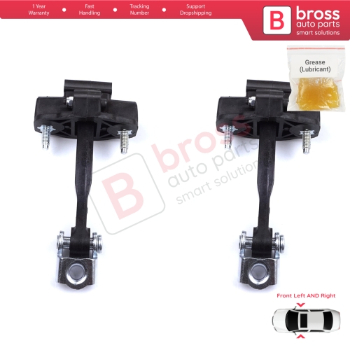 2 Pieces Front Door Hinge Stop Check Strap Limiter for Lancia Ypsilon MK3 846 312 2011-2024 5-Door HB 52049606