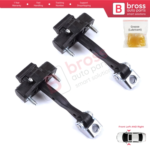 2 Pieces Front Door Hinge Stop Check Strap Limiter for Lancia Ypsilon MK3 846 312 2011-2024 5-Door HB 52049606