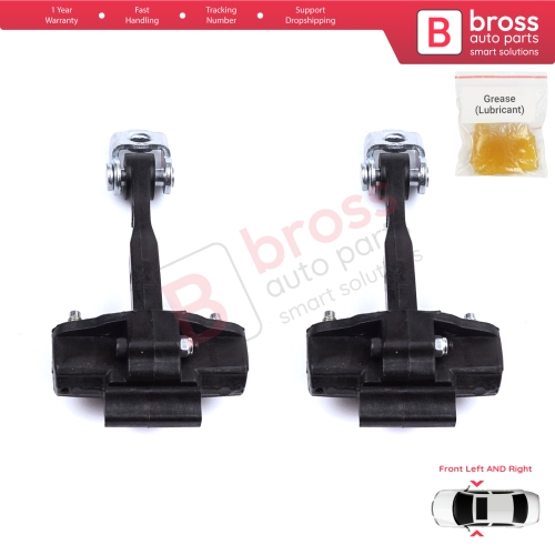 2 Pieces Front Door Hinge Stop Check Strap Limiter for Lancia Ypsilon MK3 846 312 2011-2024 5-Door HB 52049606