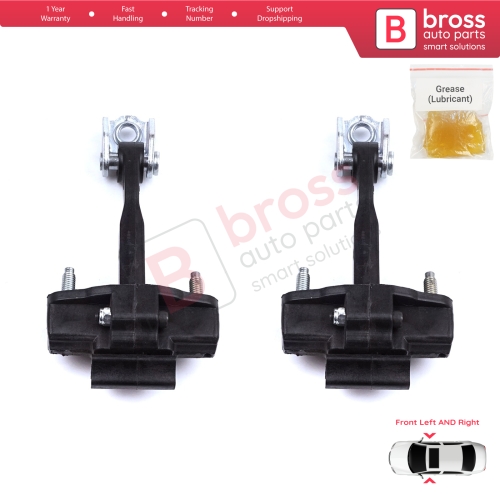 2 Pieces Front Door Hinge Stop Check Strap Limiter for Lancia Ypsilon MK3 846 312 2011-2024 5-Door HB 52049606
