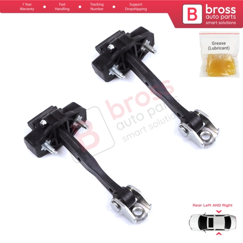 2 Pieces Rear Door Hinge Stop Check Strap Limiter for Lancia Ypsilon MK3 846 312 2011-2024 5-Door HB 51917798