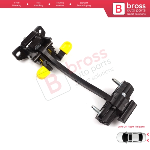 Rear Trunk Door Hinge Stop Check Strap Limiter for Fiat Fiorino Qubo 225 2007-2024 Citroen Nemo Peugeot Bipper Tepee 9035AQ
