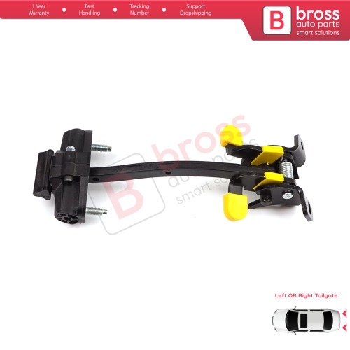 Rear Trunk Door Hinge Stop Check Strap Limiter for Fiat Fiorino Qubo 225 2007-2024 Citroen Nemo Peugeot Bipper Tepee 9035AQ