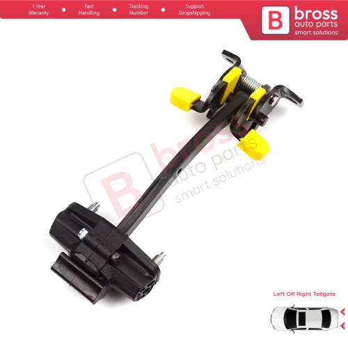 Rear Trunk Door Hinge Stop Check Strap Limiter for Fiat Fiorino Qubo 225 2007-2024 Citroen Nemo Peugeot Bipper Tepee 9035AQ