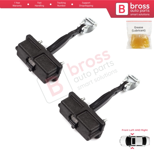 2 Pieces Front Door Hinge Stop Check Strap Limiter for Fiat Panda MK4 312 319 519 2011-2023 52022102