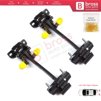 2 Pieces Rear Trunk Door Hinge Stop Check Strap Limiter for Fiat Doblo 263 Opel Combo D 51879452