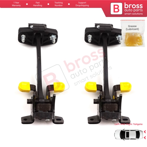 2 Pieces Rear Trunk Door Hinge Stop Check Strap Limiter for Fiat Doblo 263 Opel Combo D 51879452