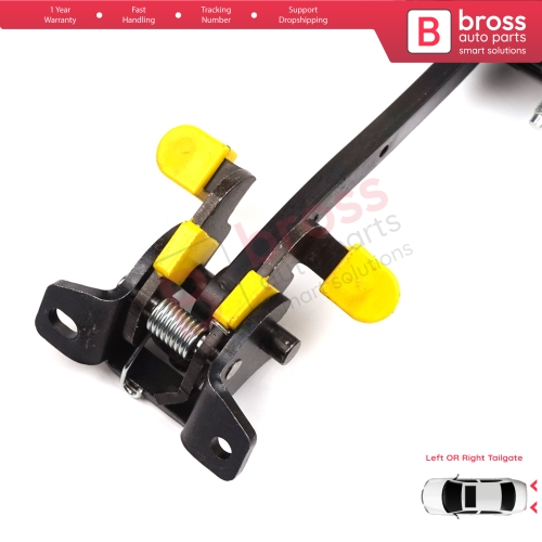 Rear Trunk Door Hinge Stop Check Strap Limiter for Fiat Doblo 263 Opel Combo D 51879452