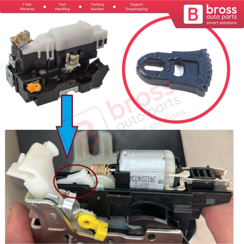 Front Door Power Lock Actuator Repair Gear for Renault Kangoo MK1 KC Express FC Nissan Kubistar X76 8200051730 8200051731