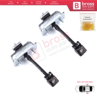 2 Pieces Rear Door Hinge Stop Check Strap Limiter for Citroen C3 MK3 Peugeot 208 2008 MK1 5-Door Hatchback 9671891280	